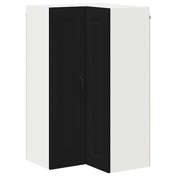 vidaXL Küchenwandschrank Schwarz 57 x 57 x 100 cm Holzwerkstoff 884815 günstig online kaufen