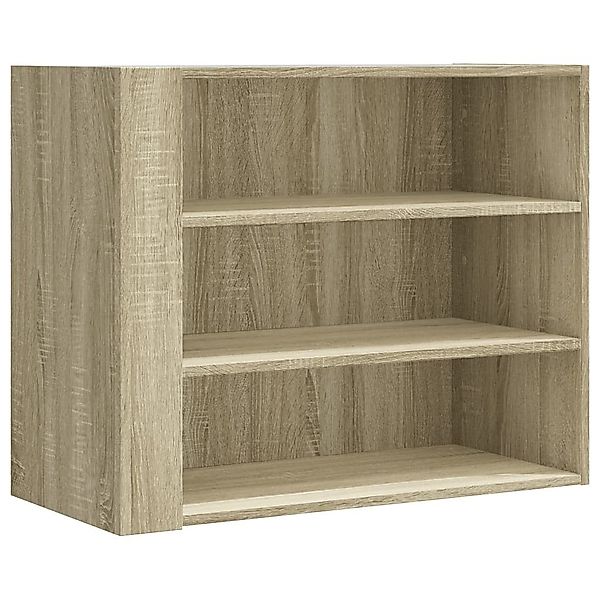 vidaXL Regal Wandregal Sonoma-Eiche 75x35x60 cm günstig online kaufen
