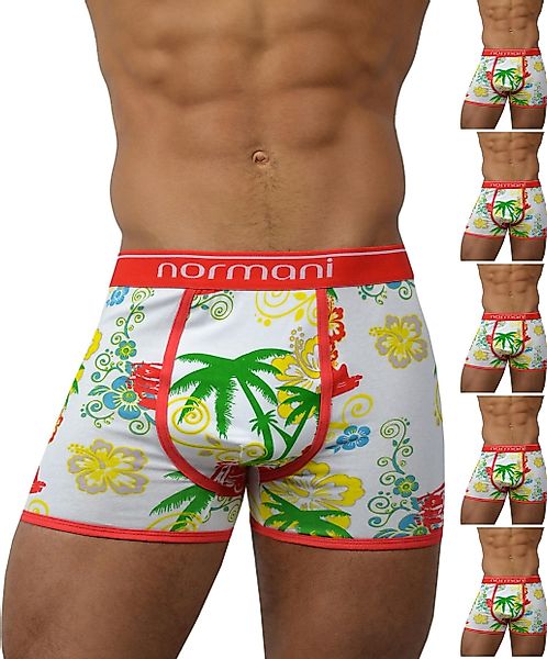 normani Retro Boxer 6 Stück Retro günstig online kaufen
