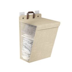 STILVORA Wäschekorb Wandmontierter Wäschesammler Wäschebox Aufbewahrungskor günstig online kaufen