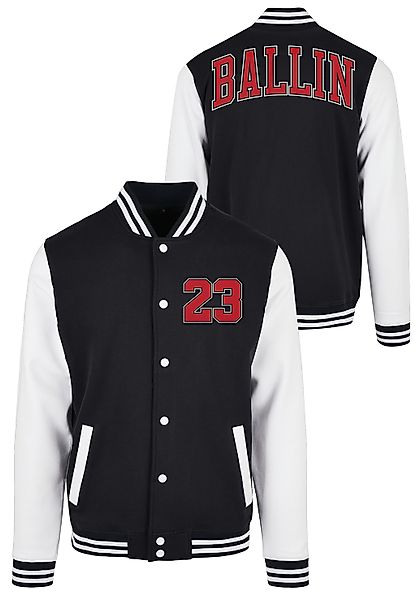 MisterTee Collegejacke "MisterTee Herren Ballin 23 College Jacket" 1 Stk. t günstig online kaufen