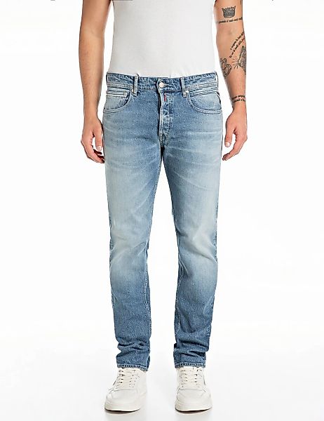 Replay Straight-Jeans "GROVER", in vielen verschiedenen Waschungen, mit Str günstig online kaufen