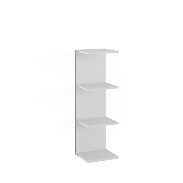 Vicco Bücherregal Paolo, Weiß, 30 x 95 cm günstig online kaufen