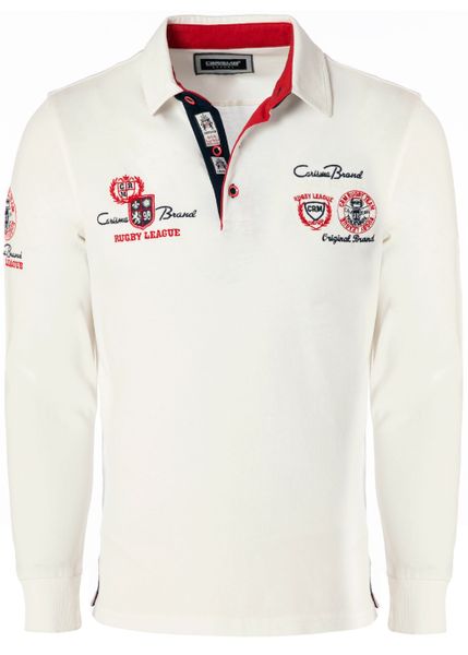 CARISMA Poloshirt (1-tlg) mit Stickerei Rugby günstig online kaufen