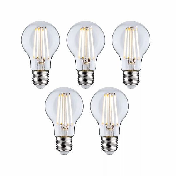 Paulmann "Eco-Line Set LED Birne Filament 230V LED Birne E27 5x525lm 5x2,5W günstig online kaufen