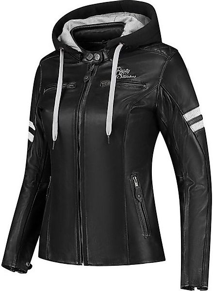 Rusty Stitches Motorradjacke Super Joyce Hooded V2 Damen Motorrad Lederjack günstig online kaufen