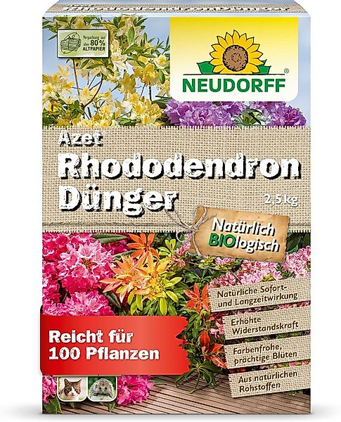 Neudorff Blumendünger Bio Azet RhododendronDünger 2,5 günstig online kaufen