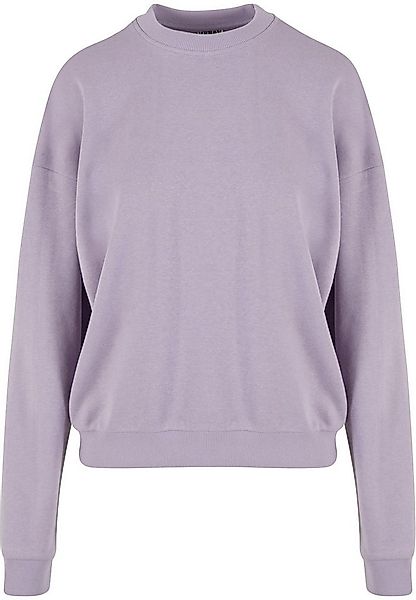 URBAN CLASSICS Sweater Urban Classics Damen Ladies Oversized Light Terry Cr günstig online kaufen