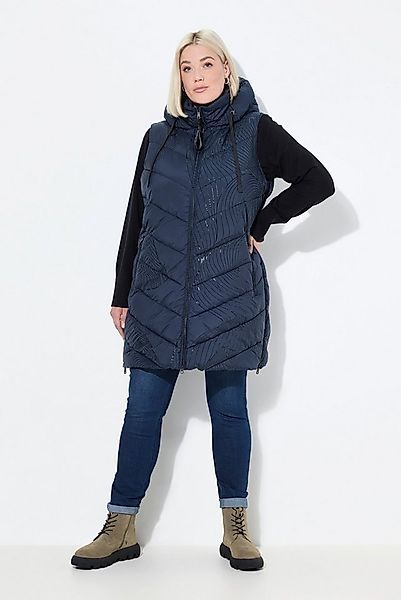 Ulla Popken Steppweste HYPRAR Long-Steppweste Kapuze günstig online kaufen