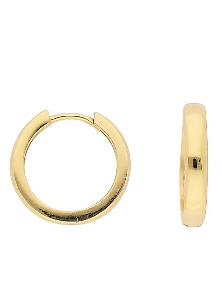 Adelia´s Paar Ohrhänger "1 Paar 333 Gold Ohrringe / Creolen Ø 17 mm", 333 G günstig online kaufen