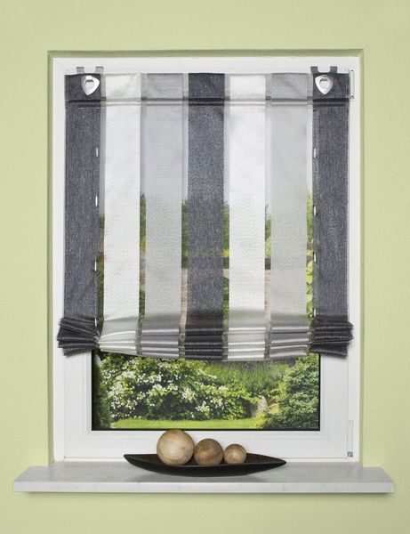 HOME WOHNIDEEN Raffrollo LOSANA, mit Hakenaufhängung, günstig online kaufen