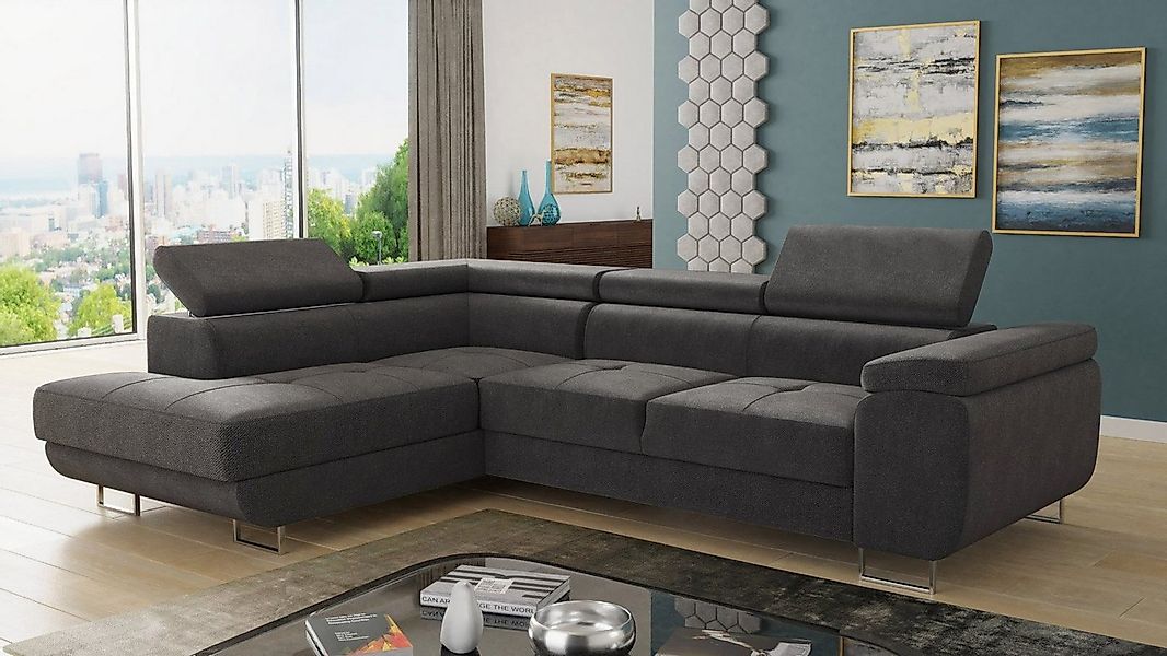 Sofnet Ecksofa Caris, mit Schlaffunktion und Bettkasten, Wohnlandschaft mit günstig online kaufen