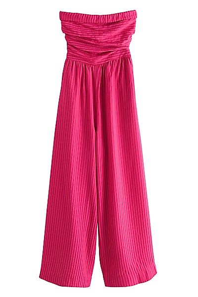 Next Jumpsuit Bandeau-Jumpsuit aus Seersucker (1-tlg) günstig online kaufen
