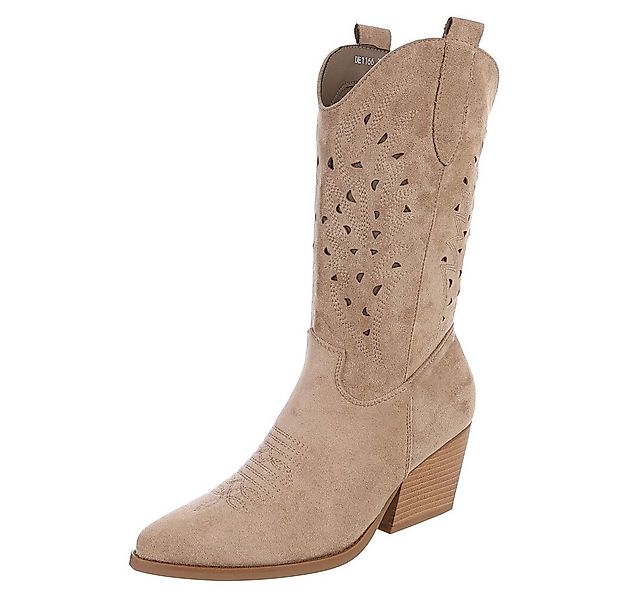 Ital-Design Stylische Stiefeletten mit filigranem Design und Komfort Wester günstig online kaufen