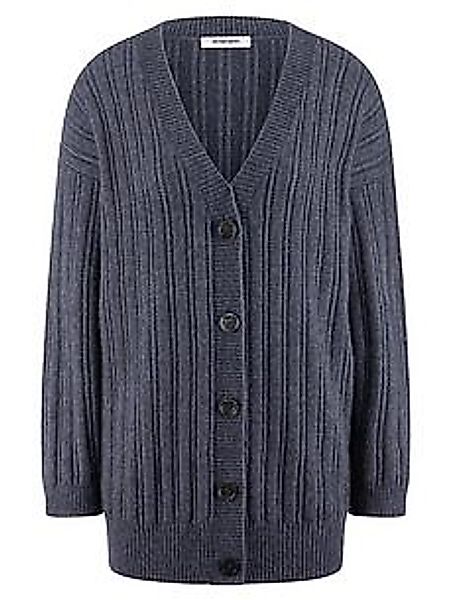 Strickjacke Kaschmir include blau günstig online kaufen