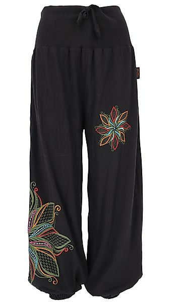 Guru-Shop Relaxhose Weite Pluderhose mit breitem günstig online kaufen