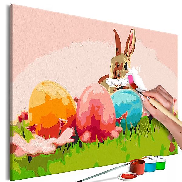 Malen Nach Zahlen - Easter Rabbit günstig online kaufen