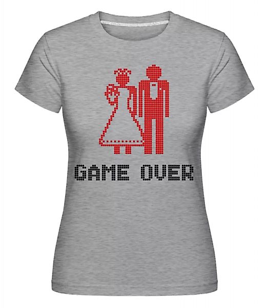 Game Over Sign Red · Shirtinator Frauen T-Shirt günstig online kaufen