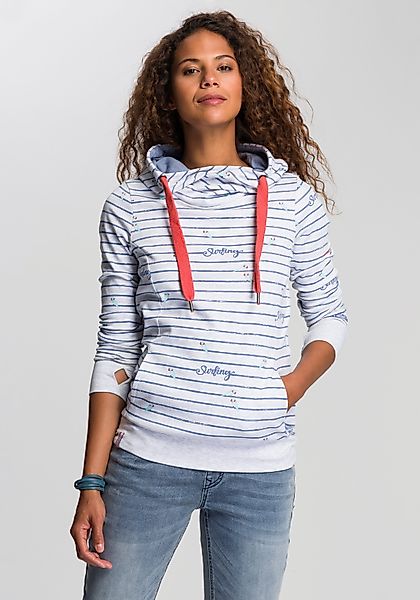 KangaROOS Hoodie Langarm mit Daumenlöchern, figurbetonter günstig online kaufen