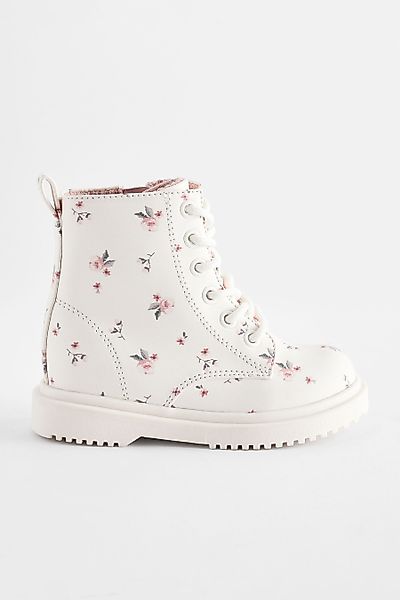 Next Schnürstiefel mit Blumenspitze Schnürstiefelette (1-tlg) günstig online kaufen