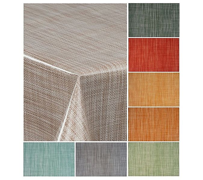 laro Tischdecke Wachstuch-Tischdecke Wachstischdecke Gartentischdecke Leine günstig online kaufen