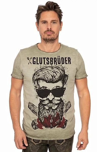 Hangowear T-Shirt T-Shirt GLUTSBRÜDER grau günstig online kaufen
