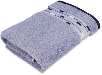 Möve for frottana Badetuch "Magic Uni" mit Bordüre aus kleinen Rechtecken günstig online kaufen