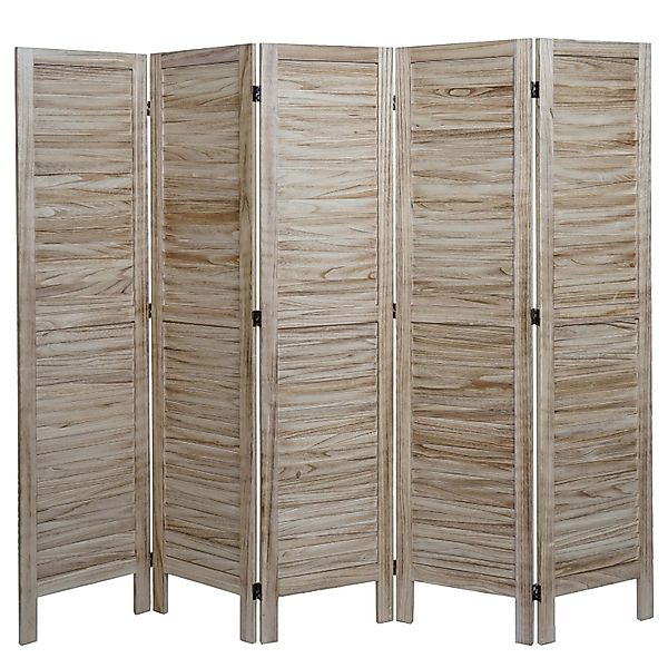 MCW Paravent G30 170x200cm Hellbraun günstig online kaufen