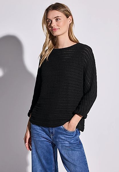 STREET ONE Strickpullover, mit U-Boot-Ausschnitt günstig online kaufen