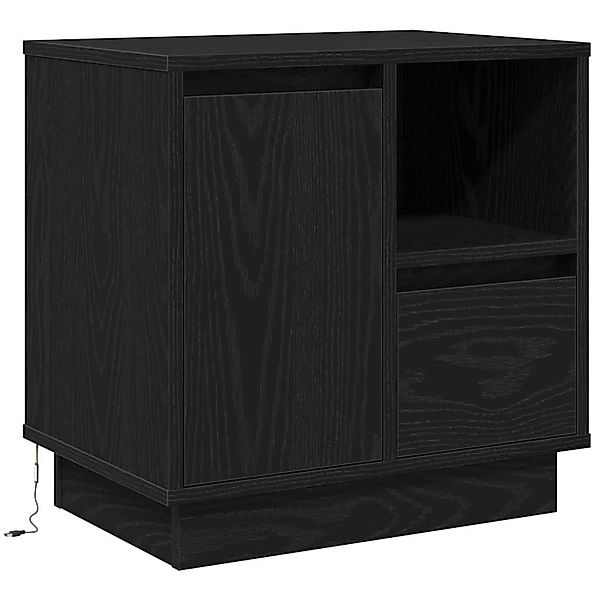 vidaXL Nachttisch mit Schwarz 50 x 34,5 x 50 cm Holzwerkstoff 869580 günstig online kaufen