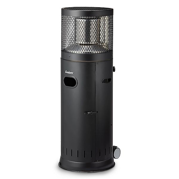 Enders® Heizstrahler Polo Black 2.0, 6 W, Kippsicherung,Transportrollen,eff günstig online kaufen