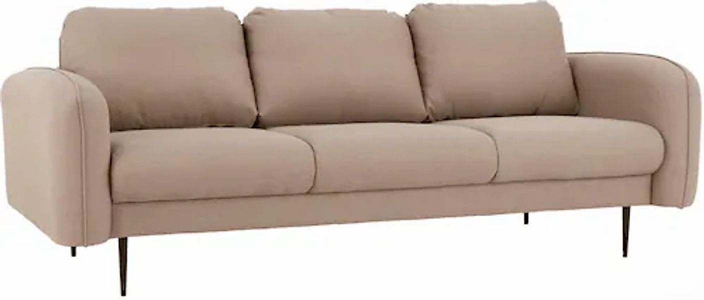 Home affaire 3-Sitzer »Skidi« mit losen Rückenkissen und Keder oben auf der günstig online kaufen