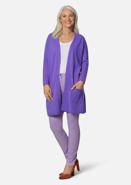 GOLDNER Strickjacke Kurzgröße: Modische Kaschmir-Longstrickjacke günstig online kaufen