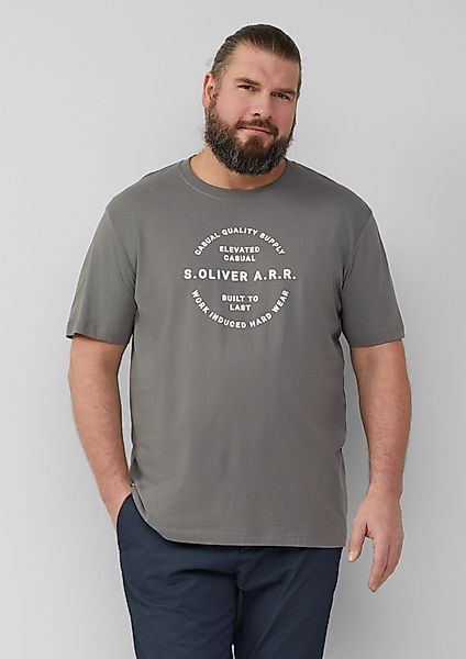 s.Oliver Kurzarmshirt T-Shirt mit Artwork günstig online kaufen