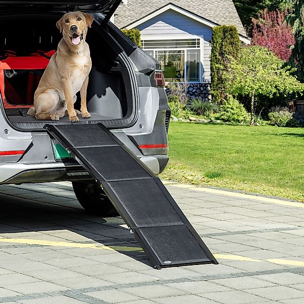 PawHut Hunderampe Klappbare Hundeeinstiegshilfe (Haustierrampe, 1-St., günstig online kaufen