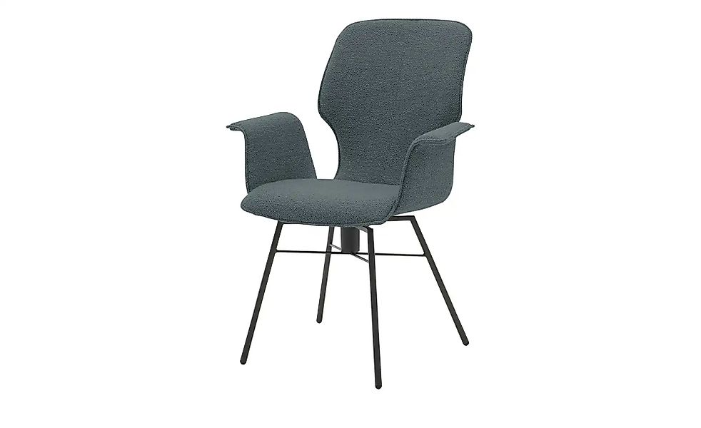 Musterring Armlehnstuhl  Nevio ¦ blau ¦ Maße (cm): B: 66 H: 95 T: 63.0 Stüh günstig online kaufen