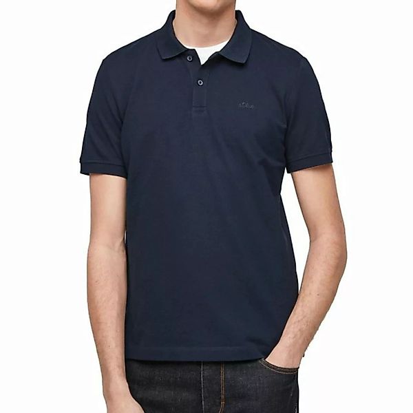 s.Oliver Poloshirt (1-tlg) Poloshirt mit Logostickerei günstig online kaufen