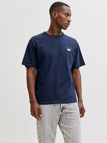 Jack & Jones Rundhalsshirt JJEDOVER GRAPHIC TEE SS CREW NECK SN Baumwolle, günstig online kaufen