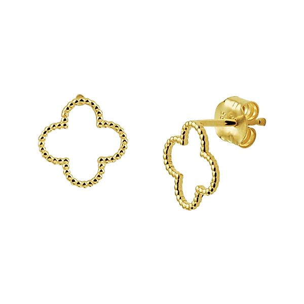 NICEANDnoble Paar Ohrstecker 585er Gelbgold filigrane günstig online kaufen