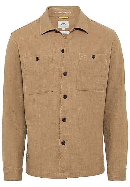camel active Langarmhemd Overshirt aus einem günstig online kaufen