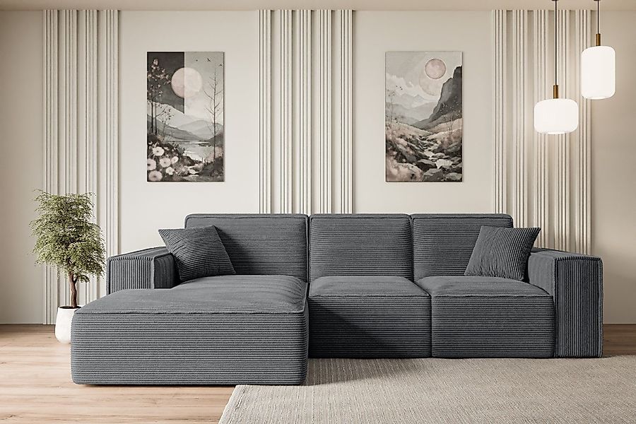 ALTDECOR Ecksofa SERRA-L-S, Couch mit Schlaffunktion, günstig online kaufen
