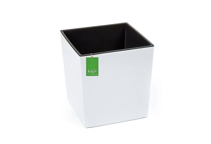 KAGM Pflanzkübel Blumenkübel square in Hochglanz, Blumentopf Pflanzgefäß (i günstig online kaufen