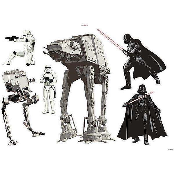 Komar Deko-Sticker Star Wars Doomed 100 x 70 cm gerollt günstig online kaufen