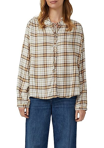 s.Oliver Karobluse mit verspielten Details, Relaxed Fit günstig online kaufen