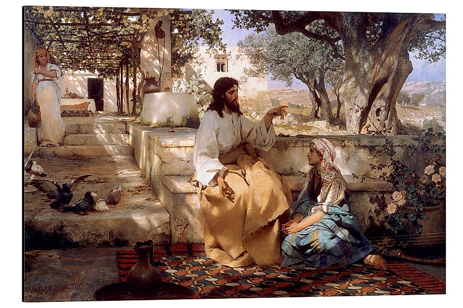 Posterlounge Wandbild Christus bei Maria und günstig online kaufen