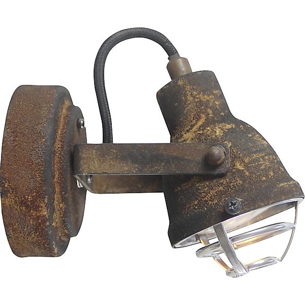 Wandleuchte Bente in Rostfarbig GU10 günstig online kaufen