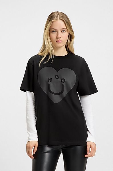 HUGO Blue T-Shirt Vintage Tee in günstig online kaufen