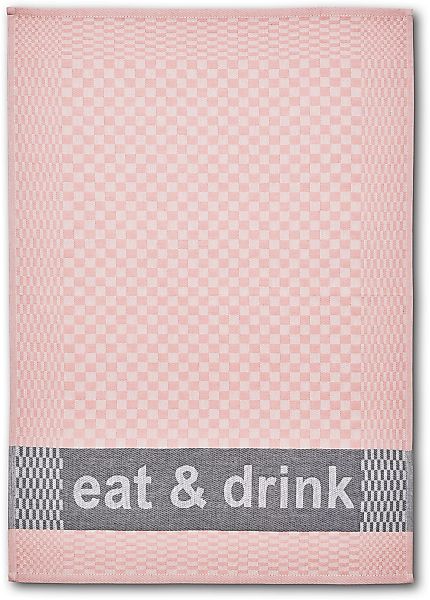 Dyckhoff Geschirrtuch »eat & drink«, (Set, 6 tlg.), mit drei verschiedenen günstig online kaufen