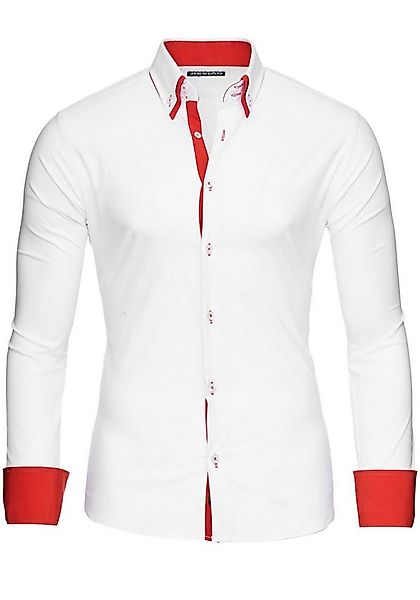 Reslad Langarmhemd Reslad Herren Langarm Hemd Alabama RS-7050 (Herrenhemd) günstig online kaufen