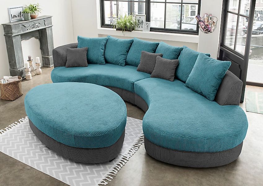 INOSIGN Ecksofa "Limoncello organische Formensprache, OTTOs Choice, L-Form" günstig online kaufen